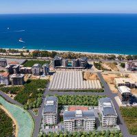 New 3+1 Apartment for Sale in Kargicak Alanya — Modern Residence 300 m from the Sea