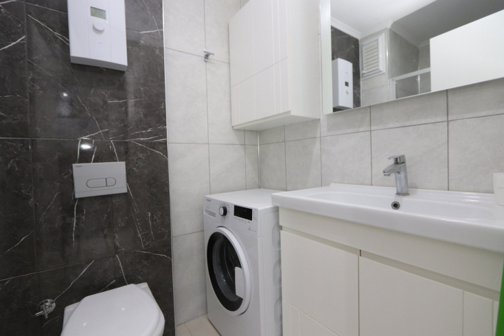 Furnished 1+1 Apartment for Sale in Avsallar Alanya — Residence with Pool and Spa