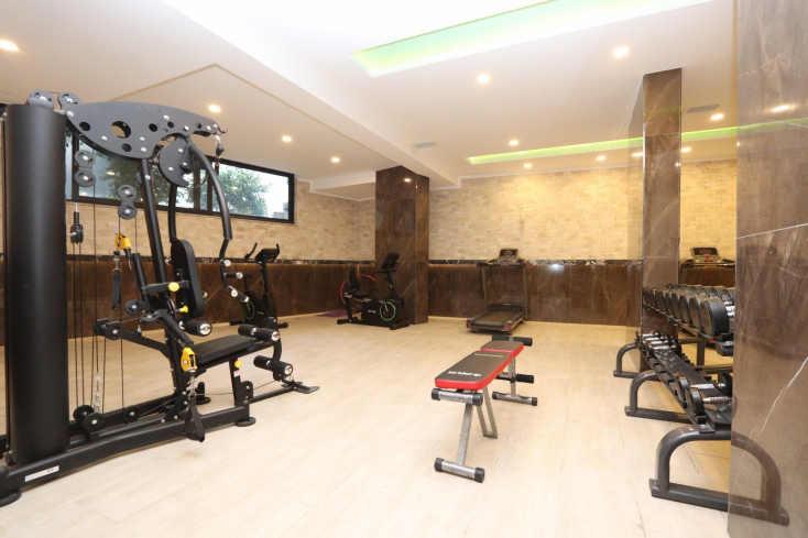 Furnished 1+1 Apartment for Sale in Avsallar Alanya — Residence with Pool and Spa