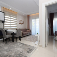 Furnished 1+1 Apartment for Sale in Avsallar Alanya — Residence with Pool and Spa