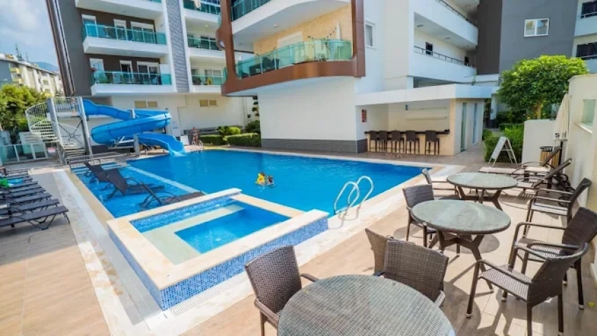 Luxury 3+1 Duplex Penthouse Near Cleopatra Beach Alanya — 180 m² Fully Furnished