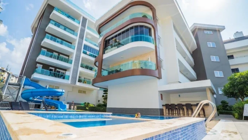 Luxury 3+1 Duplex Penthouse Near Cleopatra Beach Alanya — 180 m² Fully Furnished