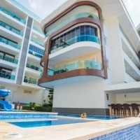 Luxury 3+1 Duplex Penthouse Near Cleopatra Beach Alanya — 180 m² Fully Furnished