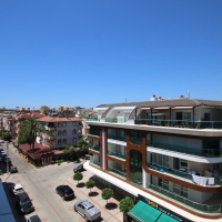 Luxury 3+1 Duplex Penthouse Near Cleopatra Beach Alanya — 180 m² Fully Furnished