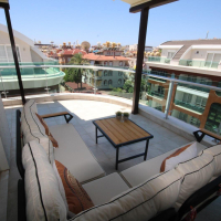 Luxury 3+1 Duplex Penthouse Near Cleopatra Beach Alanya — 180 m² Fully Furnished