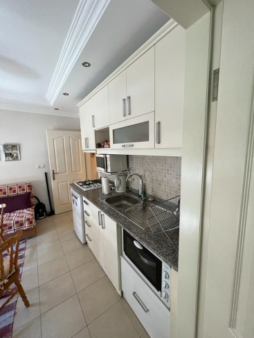 1+1 Apartment Near Cleopatra Beach and Damlatas Cave in Alanya — Fully Furnished