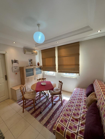 1+1 Apartment Near Cleopatra Beach and Damlatas Cave in Alanya — Fully Furnished