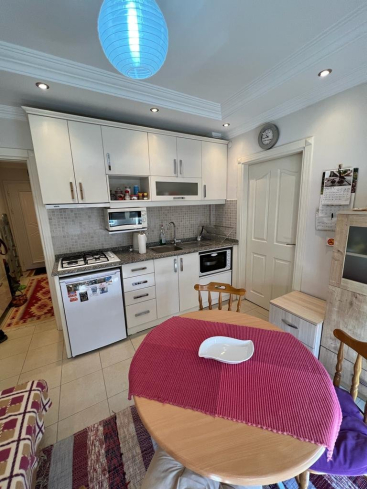 1+1 Apartment Near Cleopatra Beach and Damlatas Cave in Alanya — Fully Furnished