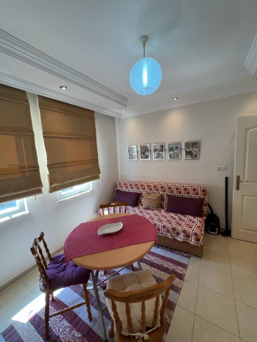 1+1 Apartment Near Cleopatra Beach and Damlatas Cave in Alanya — Fully Furnished