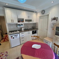 1+1 Apartment Near Cleopatra Beach and Damlatas Cave in Alanya — Fully Furnished