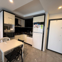 Furnished 1+1 Apartment for Sale in Mahmutlar Alanya — Residence with Pool 400 m from the Sea