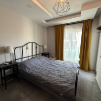 Furnished 1+1 Apartment for Sale in Mahmutlar Alanya — Residence with Pool 400 m from the Sea