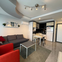 Furnished 1+1 Apartment for Sale in Mahmutlar Alanya — Residence with Pool 400 m from the Sea