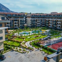 4+1 duplex penthouse in Alanya (Oba) — 200 m² new property with separate kitchen, citizenship eligible