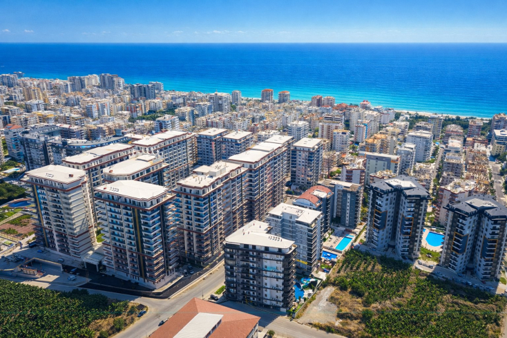 Property for Turkish citizenship in Alanya — 2 apartments in Mahmutlar near the sea