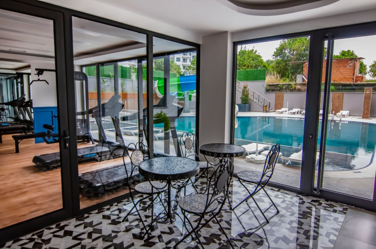 Property for Turkish citizenship in Alanya — 2 apartments in Mahmutlar near the sea