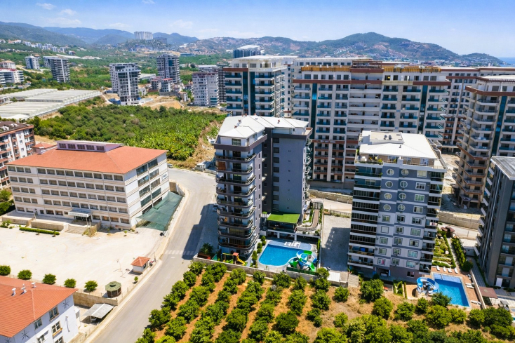 Property for Turkish citizenship in Alanya — 2 apartments in Mahmutlar near the sea