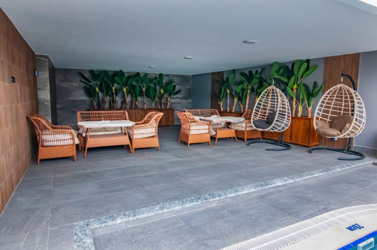 Property for Turkish citizenship in Alanya — 2 apartments in Mahmutlar near the sea