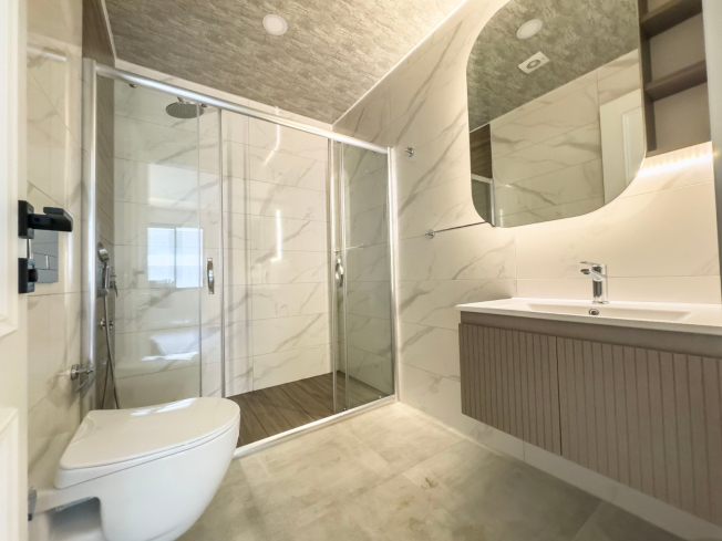 Property for Turkish citizenship in Alanya — 2 apartments in Mahmutlar near the sea