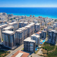 Property for Turkish citizenship in Alanya — 2 apartments in Mahmutlar near the sea