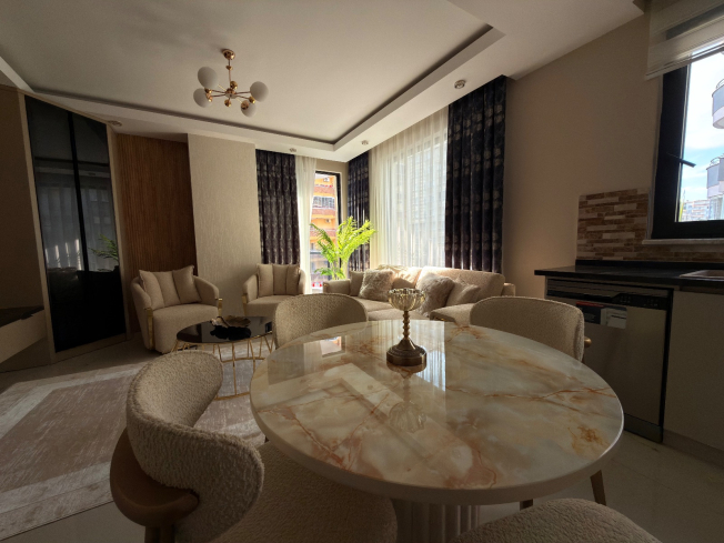 Premium 2+1 apartments near the sea in Alanya (Mahmutlar) — fully furnished, 2025 building