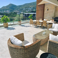 3+1 Penthouse in Alanya (Cikcilli) — villa-style apartment with large terrace, sea view and private internal elevator