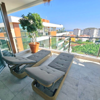 3+1 Penthouse in Alanya (Cikcilli) — villa-style apartment with large terrace, sea view and private internal elevator