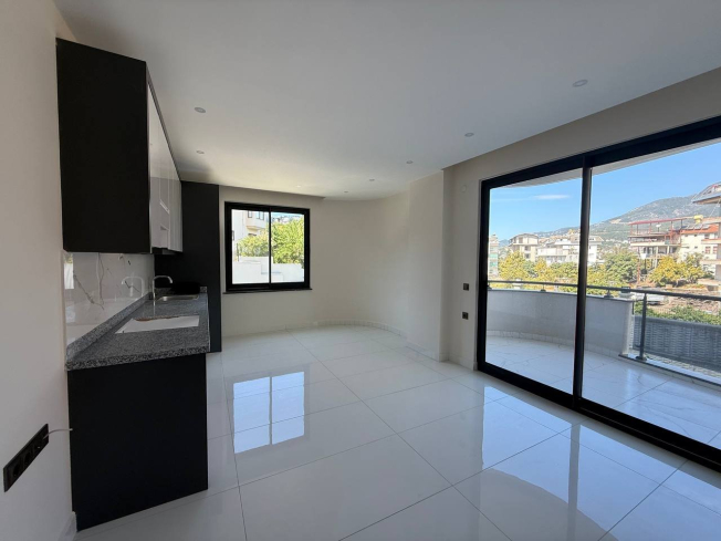 Apartment package in Oba for Turkish citizenship — multiple purchase options in one project