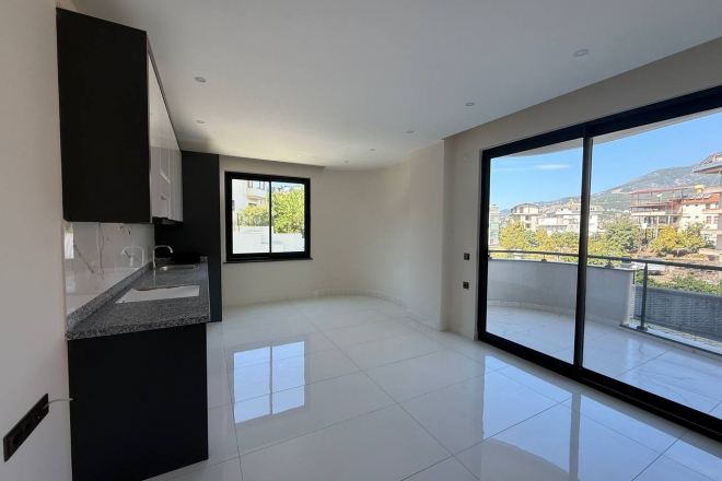 Apartment package in Oba for Turkish citizenship — multiple purchase options in one project