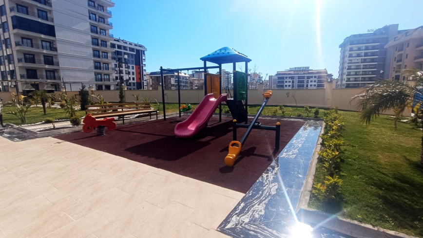 Two Apartments in One Residence in Mahmutlar for Turkish Citizenship and Rental Income