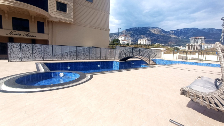 Two Apartments in One Residence in Mahmutlar for Turkish Citizenship and Rental Income