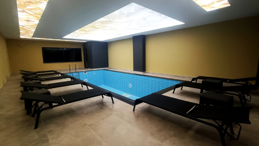 Two Apartments in One Residence in Mahmutlar for Turkish Citizenship and Rental Income