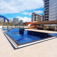 Two Apartments in One Residence in Mahmutlar for Turkish Citizenship and Rental Income