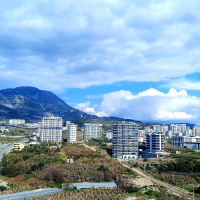 Two Apartments in One Residence in Mahmutlar for Turkish Citizenship and Rental Income