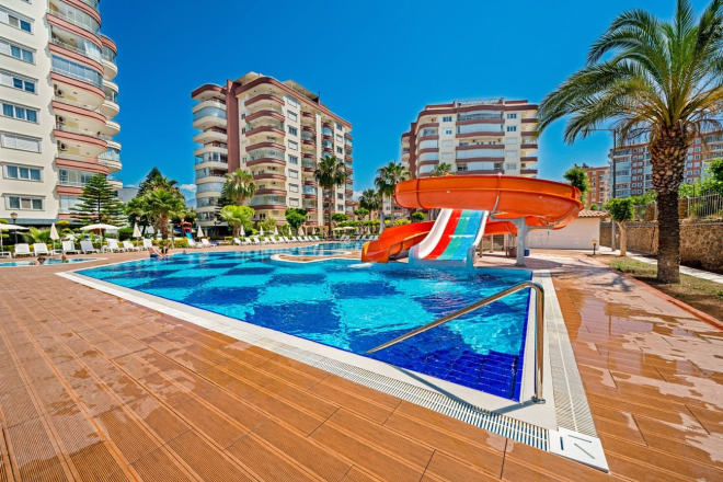 Spacious 3+1 Penthouse with Sea View in Tosmur, Alanya — Furnished 220 m² Apartment Suitable for Residence Permit