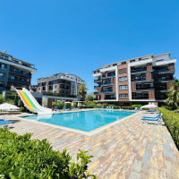 Spacious 3+1 Apartment in Oba, Alanya — 170 m², Separate Kitchen, Furnished, Full Complex, Suitable for Residence Permit