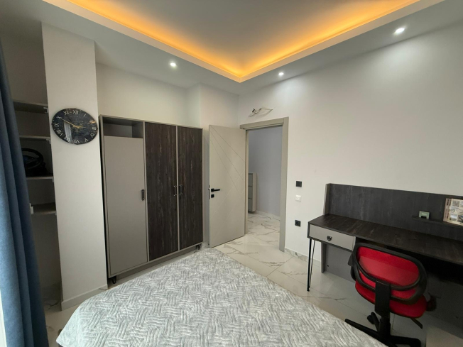 Spacious 2+1 apartment in Tosmur — 600 m to the sea, fully furnished