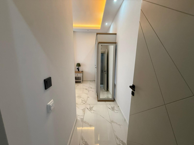 Spacious 2+1 apartment in Tosmur — 600 m to the sea, fully furnished