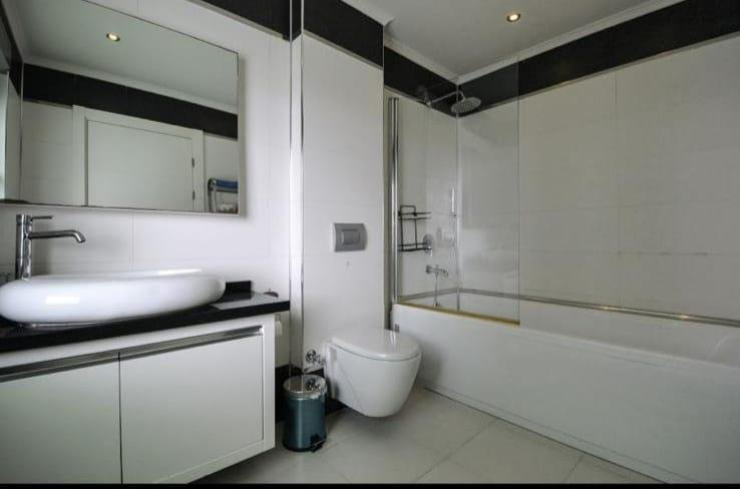 Spacious 3+1 duplex with garden in Kargicak — 100 m to the sea, eligible for citizenship