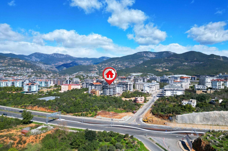 Affordable 1+1 Apartment in Alanya (Oba) — New Building, Investment Opportunity