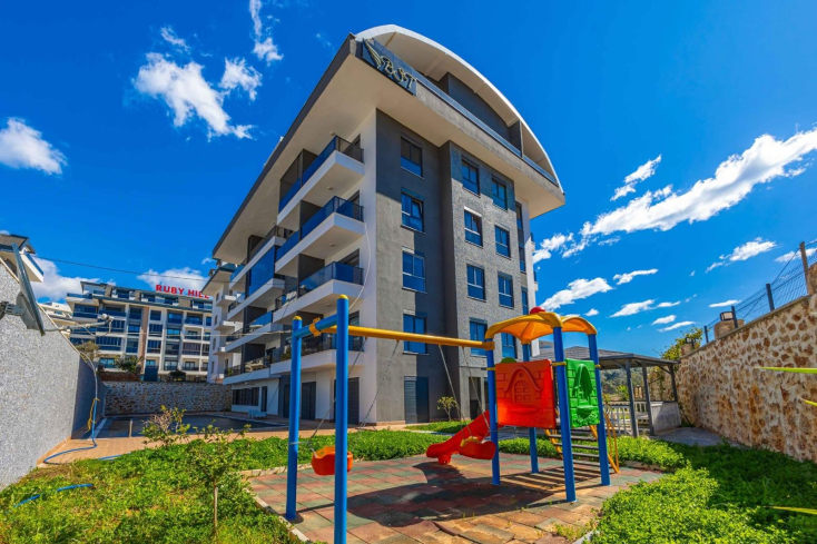 Affordable 1+1 Apartment in Alanya (Oba) — New Building, Investment Opportunity