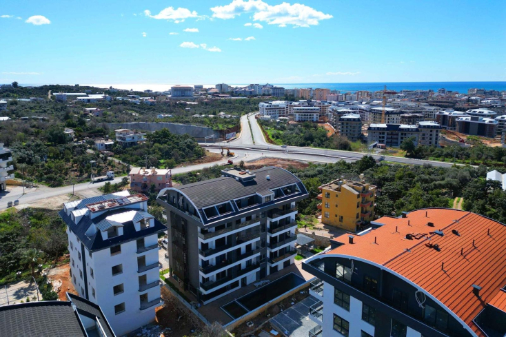 Affordable 1+1 Apartment in Alanya (Oba) — New Building, Investment Opportunity