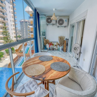 Spacious 1+1 apartment in Mahmutlar near the sea — furnished property in Alanya