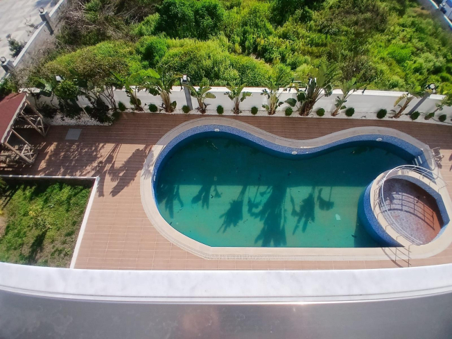 Modern 1+1 apartment in Kargicak — new residence with pool close to the sea