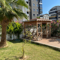 Modern 1+1 apartment in Kargicak — new residence with pool close to the sea