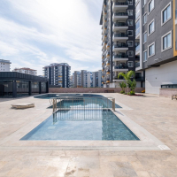 Modern 1+1 apartment in Mahmutlar — new residence with SPA and swimming pools
