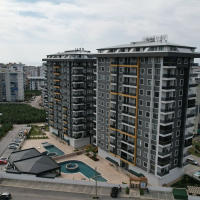Modern 1+1 apartment in Mahmutlar — new residence with SPA and swimming pools