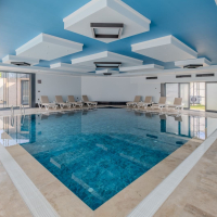 Modern 1+1 apartment in Mahmutlar — new residence with SPA and swimming pools