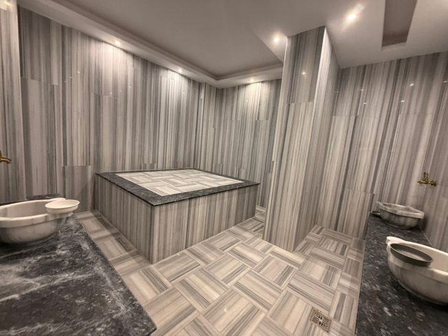 1+1 Apartment in Kargicak Near the Sea — Furnished Property in a Modern Residence