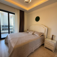 1+1 Apartment in Kargicak Near the Sea — Furnished Property in a Modern Residence